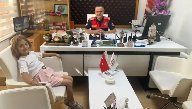 5 Yaşındaki Kahraman Aslı, Köyünü Yangından Kurtardı!