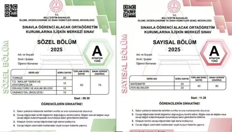 2025 LGS Soru ve Cevap Anahtarı: Tarih ve Detaylar Açıklandı