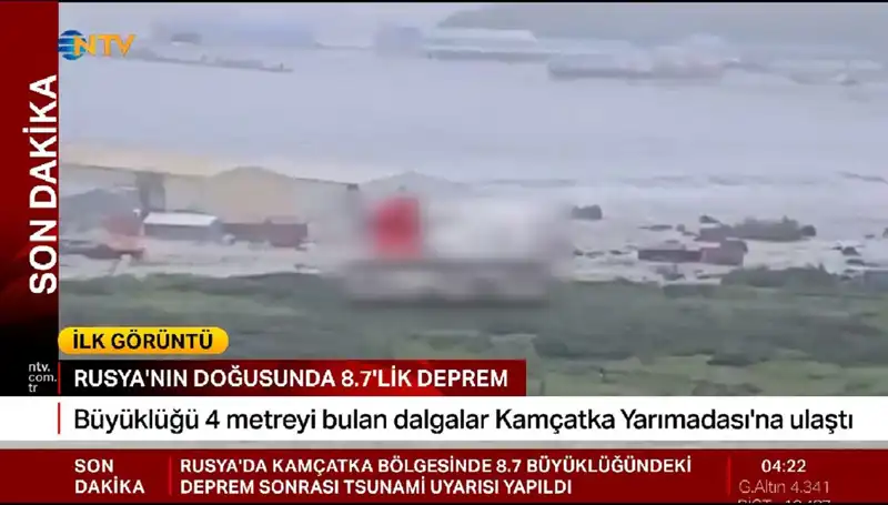 Kamçatka Kıyılarında İlk Tsunami Dalgaları: Olayın Sebepleri ve Sonuçları