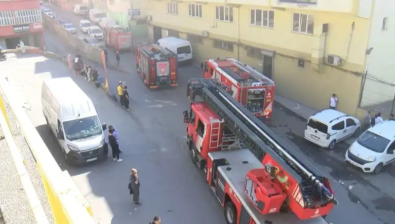 İstanbul'da Tekstil Atölyesinde Çıkan Yangın Korkuttu: 5 Yaralı!