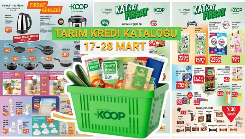 Tarım Kredi Kooperatif Marketlerinde İndirim Avına Çıkın!