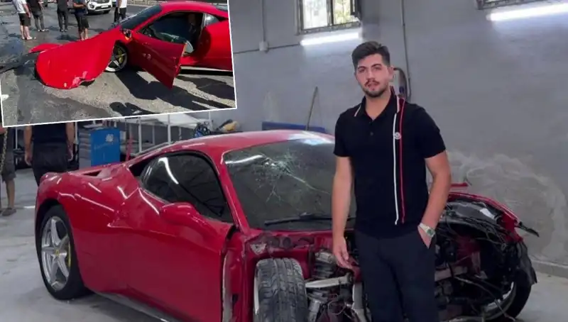 15 Milyonluk Ferrari Hurdaya Dönüştü: Sahibi İsyan Etti, "Binemeden Gitti!"