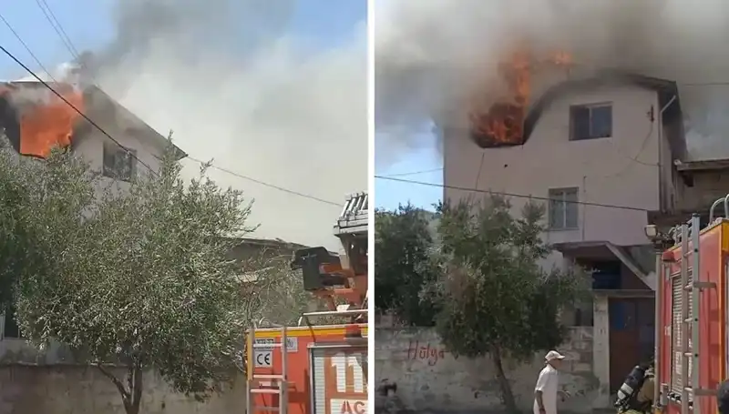Hatay'da Trajik Ev Yangını: Üç Yaşındaki Çocuk Hastaneye Kaldırıldı